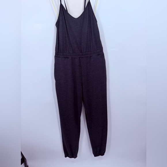 Vuori Navy Performance Jumpsuit Size S Athleisure Romper Jogger Style - Picture 3 of 8